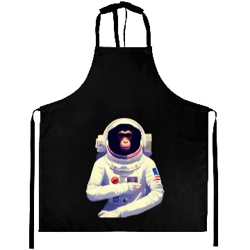 Discover Astronaut Ape Space Aprons