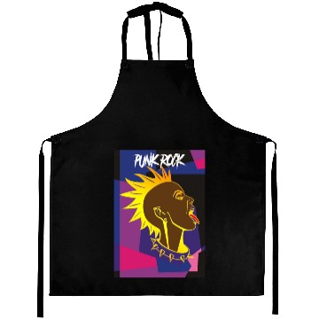 Discover PUNK ROCKER Aprons