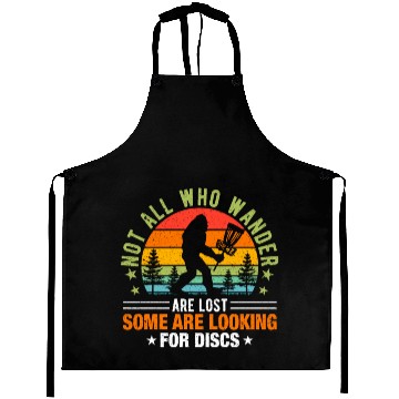 Discover Funny Bigfoot Discs for Disc Golf Aprons
