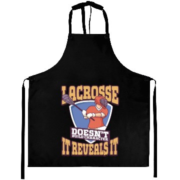Discover Lacrosse Player Lacrosse Coach Lax Player Sports Aprons