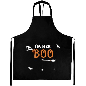 Discover I'm Her Boo - Halloween Aprons