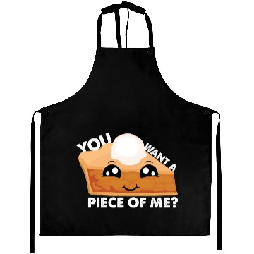 Discover Kawaii Pumpkin Pie Lovers You Want A Piece Of Me Aprons