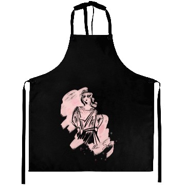 Discover Roses in the Shadow (Pink Shadow Lady) Aprons