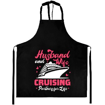 Discover Husband And Wife Cruising Partners For Life Aprons