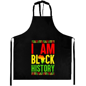 Discover I Am Black History Aprons