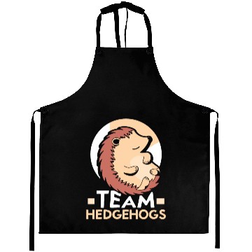 Discover Team Hedgehogs Cute Sayings Pet Animal Hedgehog Aprons