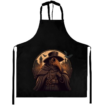 Discover Plague Doctor With Suit and Mask Aprons
