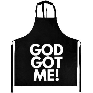 Discover God Got Me, Christian, Quote Aprons