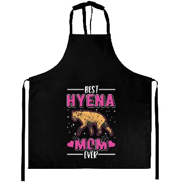 Discover Best Hyena Mom Ever Aardwolf Aprons