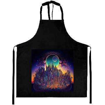 Discover Psychedelic City 7 Aprons