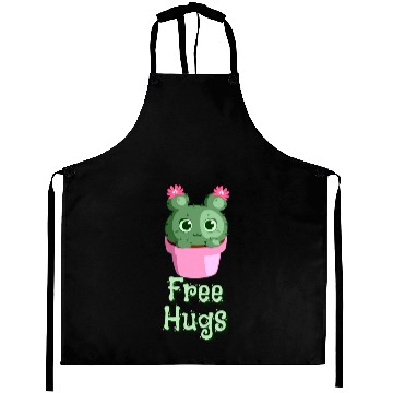 Discover free hugs Cactus Aprons