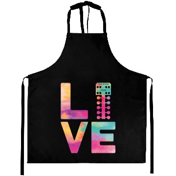 Discover Drag Racing Race Car Watercolor Aprons