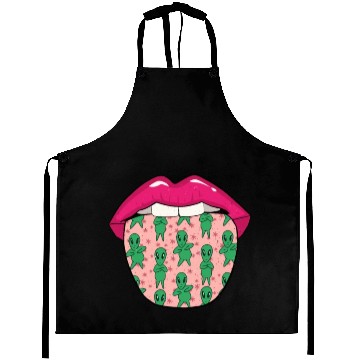 Discover Alien Extraterrestrial Aprons