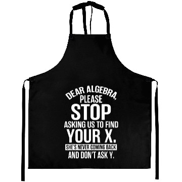 Discover Algebra Teacher Apparel - Awesome Funny Math Teach Aprons