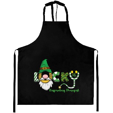 Discover Lucky Respiratory Therapist Saint Patricks Aprons