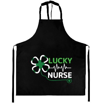 Discover Saint Patrick Day Clover Lucky Nurse Aprons