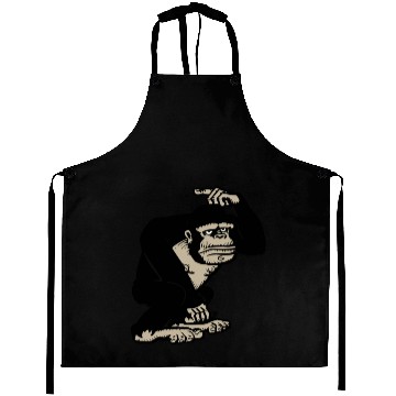 Discover Bobby Black Gorilla Aprons