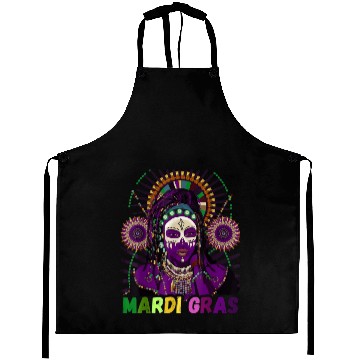 Discover Voodoo Queen Magic Mardi Gras Aprons