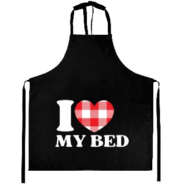 Discover I Heart My Bed Aprons