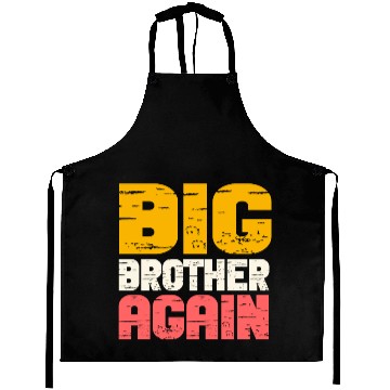 Discover Big Brother Finally Big Bro Gamer Promoted Son Aprons