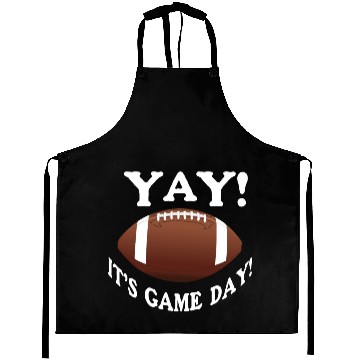 Discover Yay! It's Game Day! Aprons