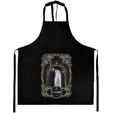 Discover St. Dominic de Guzman Catholic Saint Aprons
