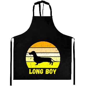 Discover Dachshund Long Boy Aprons