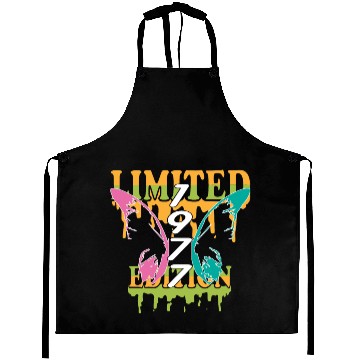 Discover 1977 Born Limited Edition Butterfly Gift Aprons