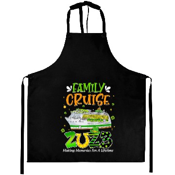Discover Family Cruise Squad 2023 St Patricks Cruise Aprons
