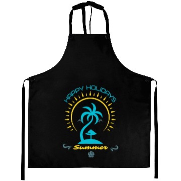 Discover Happy Holidays Summer Aprons