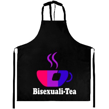 Discover Bisexualitea Teacup Bi Pride Colors Bisexual Aesth Aprons