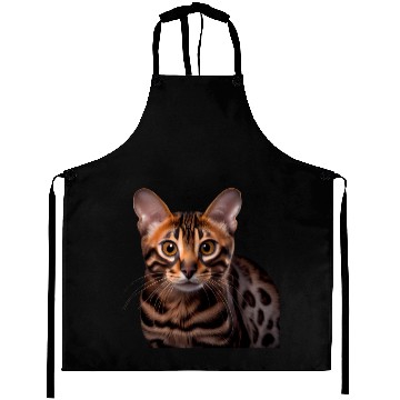 Discover Bengal Cat - A Sweet Gift Idea For All Cat Lovers Aprons