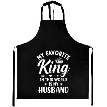 Discover I love my husband valentines day1165 Aprons