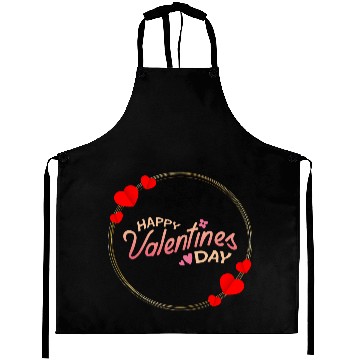 Discover Happy Valentines Day- Ring With Hearts Aprons