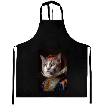 Discover Colorpoint Shorthair Cat Breed Portrait Royal Rena Aprons