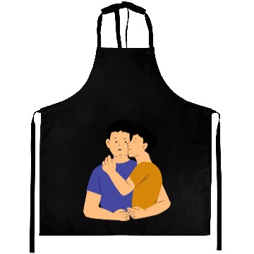 Discover lesbian lgbtq pride valentine day 202 valentines Aprons