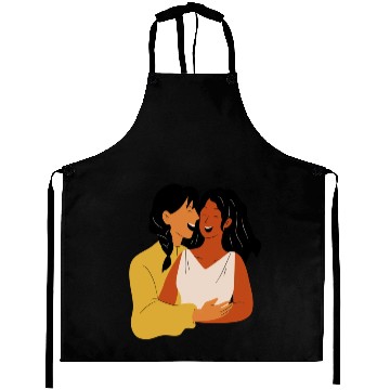 Discover lesbian lgbtq pride valentine day 202 valentines Aprons
