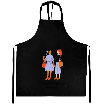 Discover lesbian lgbtq pride valentine day 2023 valentines Aprons