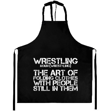 Discover Wrestling, The Art Of Folding Clothes Aprons