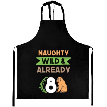 Discover Gift 8 years birthday girl boy Ape Monkey Aprons