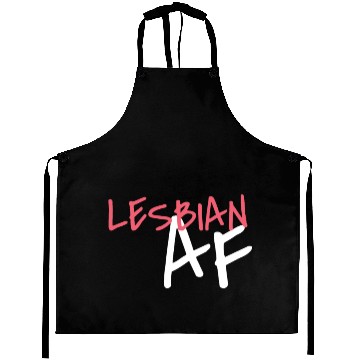 Discover Lesbian AF LGBT Graffiti Pride Month Aprons