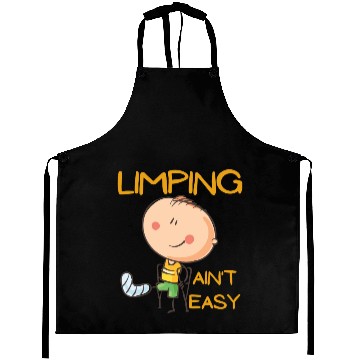 Discover Limping Ain't Easy Physical Therapy Aprons