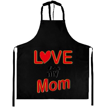 Discover Love is my mom love mom gift for mothers4083 Aprons