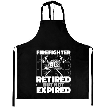 Discover Firefighter Thin Red Line Retired Aprons