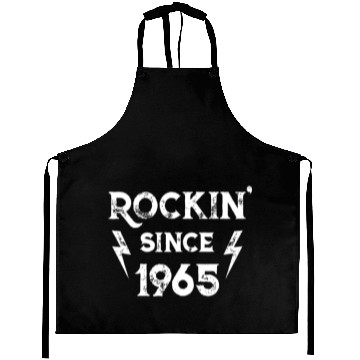Discover 57 Year Old: Classic Rock 1965 57th Birthdayfantas Aprons