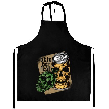 Discover Germany Oktoberfest - Beer Skull Aprons