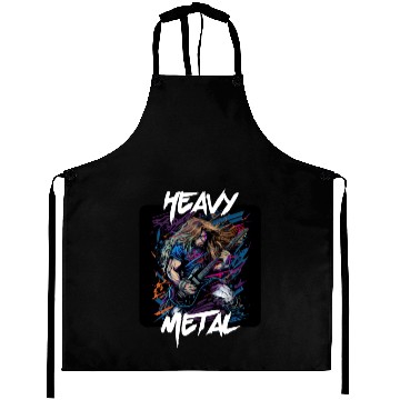 Discover Graffiti Style - Heavy Metal 9 Aprons