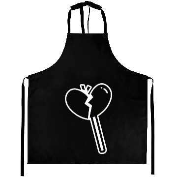 Discover Broken Heart Lollipop Candy Aprons