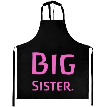 Discover Big Sister Pink - Baby Birth Family Baptism Aprons