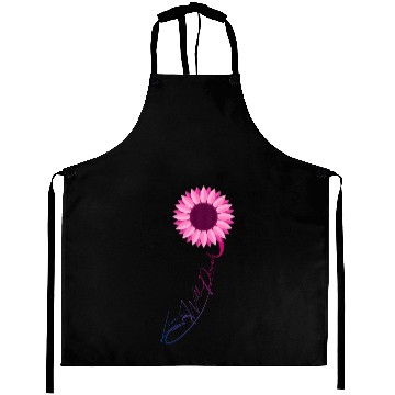 Discover Love Will Prevail Bisexual Sunflower Bi Pride Aprons
